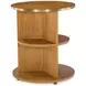 Hunter Brown Round Side Table