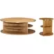 Hunter Brown Round Occasional Table Set