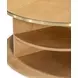 Hunter Brown Round Cocktail Table