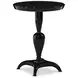 Watkins Black Round Side Table