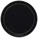 Watkins Black Round Side Table