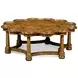 Devonshire Brown Round Occasional Table Set