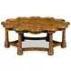 Devonshire Brown Round Occasional Table Set