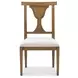 Heppleford White Upholstered Side Chair