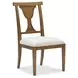 Heppleford White Upholstered Side Chair