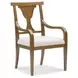 Heppleford White Upholstered Arm Chair