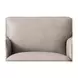 Camden Stone Leather Upholstered Accent Chair with Nailhead Trim