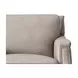 Camden Stone Leather 61" Loveseat with Nailhead Trim