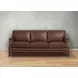 Camden Pecan Leather Living Room Set