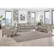 Camden Stone Leather Living Room Set