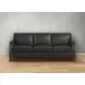 Camden Black Leather Living Room Set