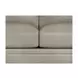 Sherwyn Stone Leather 64" Loveseat with Nailhead Trim