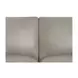 Sherwyn Stone Leather 64" Loveseat with Nailhead Trim