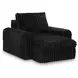 Chalmers Onyx 50" Power Gliding Chaise with USB Charging