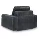 Chalmers Gunmetal 50" Power Gliding Chaise with USB Charging