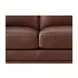 Halwyn Pecan Leather 65" Loveseat