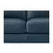 Halwyn Navy Leather 65" Loveseat