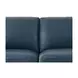 Halwyn Navy Leather 65" Loveseat