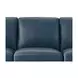 Halwyn Navy Leather 89" Sofa