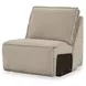 Carceri Cashmere Performance Fabric 5 Piece Modular Power Reclining Sectional with USB Charging and Armless Power Recliner