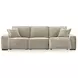 Carceri Cashmere Performance Fabric 3 Piece Modular Power Reclining Sectional with USB Charging and Armless Power Recliner