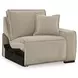 Carceri Cashmere Performance Fabric 5 Piece Modular Power Reclining Sectional with USB Charging and Armless Power Recliner