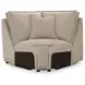 Carceri Cashmere Performance Fabric 5 Piece Modular Power Reclining Sectional with USB Charging and Armless Power Recliner