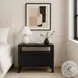 Flo Black Nightstand