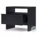 Flo Black Nightstand