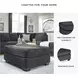 Altari Slate Oversized Accent Ottoman