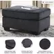 Altari Slate Ottoman