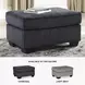 Altari Slate Ottoman