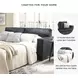 Altari Slate Queen 85" Sofa Sleeper