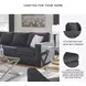 Altari Slate 2 Piece Sectional with LAF Chaise