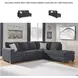 Altari Slate 2 Piece Sectional with RAF Chaise