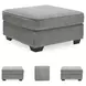 Altari Alloy Oversized Accent Ottoman