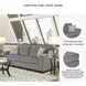 Altari Alloy Sofa 85"