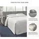 Altari Alloy 2 Piece Sleeper Sectional with RAF Chaise