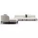 Madera Oatmeal 4 Piece Modular Large L Sectional with Pillows