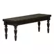 Homestead Living Chalkboard and Brown 6 Piece Extendable Rectangular Dining Set