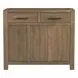 Flex Sandbar Oak Server with USB Charging