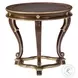 Majorca Mahogany Wood End Table