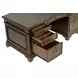 Hartshill Burnished Oak Executive Desk