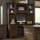 Hartshill Burnished Oak Credenza With Hutch