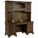 Hartshill Burnished Oak Credenza With Hutch