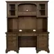 Hartshill Burnished Oak Credenza With Hutch