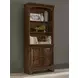 Hartshill Burnished Oak Bookcase With Cabinet