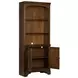 Hartshill Burnished Oak Bookcase With Cabinet