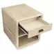 Sunset Cove Sanibel Brown Rectangular Chairside End Table
