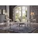 Dresden Vintage Bone White Oval Occassional Table Set